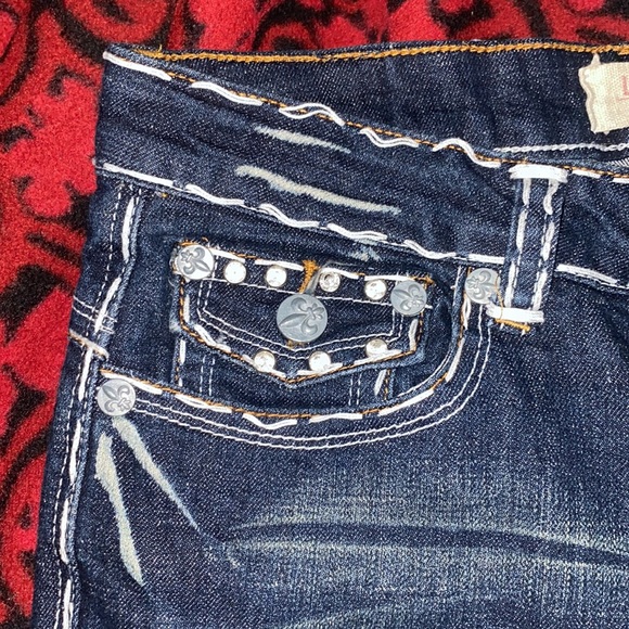 Vintage Y2K Laguna Beach Jean Co. Women's Straight Leg Dark Wash Size 29 - Picture 6 of 6